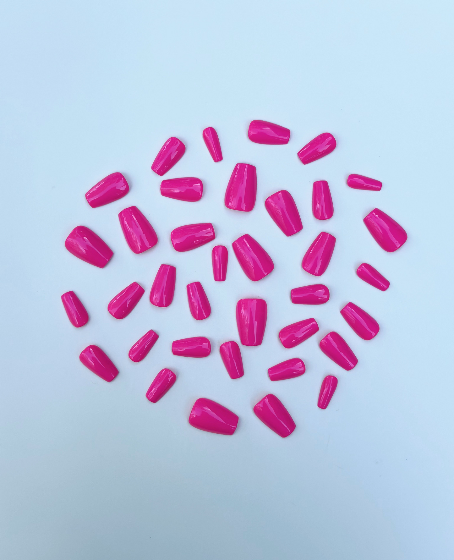 Electric Bloom | Luxury Hand-Painted Press On Nails