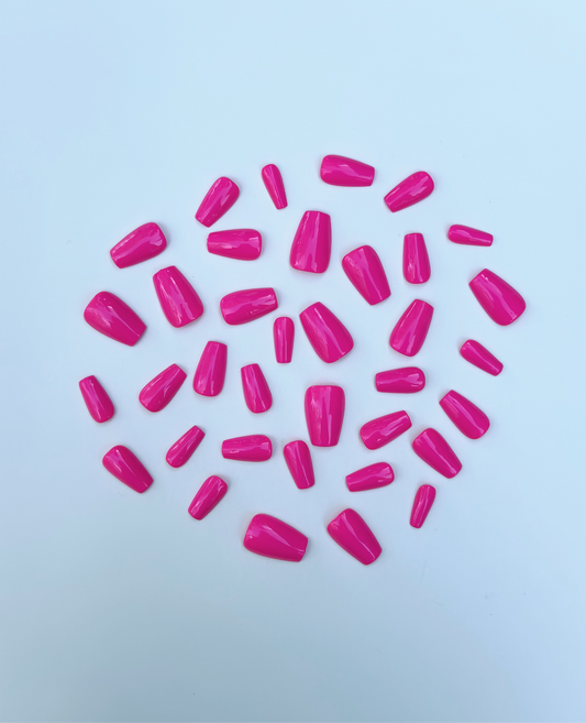 Electric Bloom | Luxury Hand-Painted Press On Nails